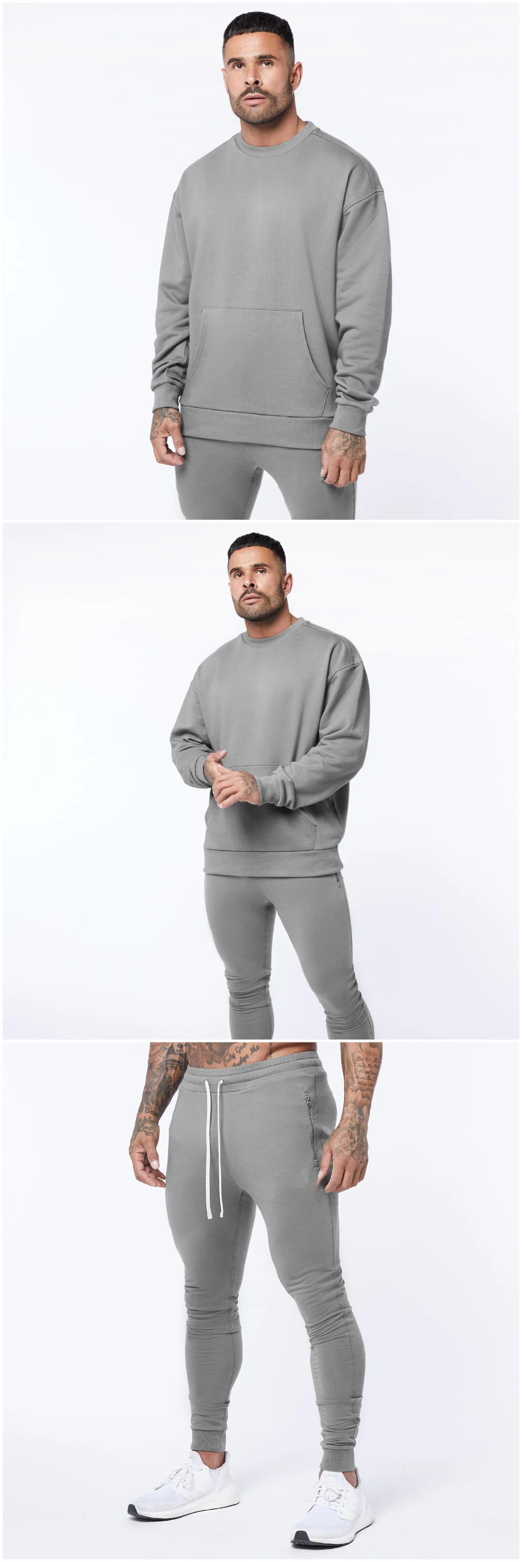 Jogging Suit Wholesale Custom Fitness Wear Sweat Suits Sportswear Activewear Tracksuits Hoodies and Jogger Set