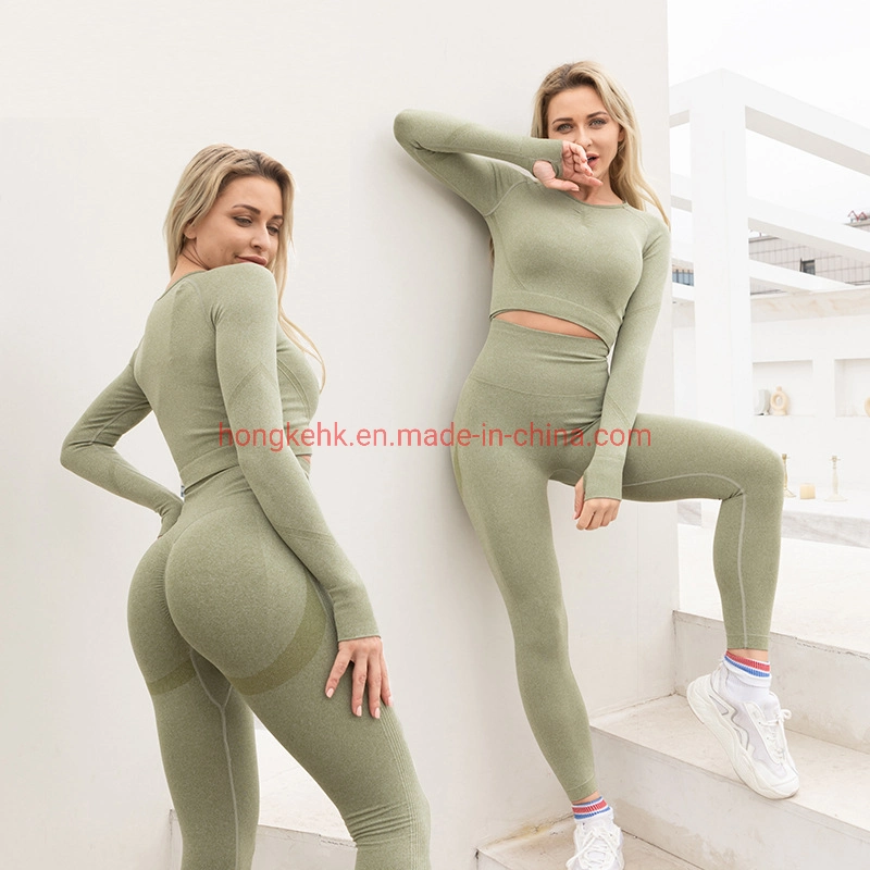 New Arrival Gril&prime;s Sports Custom Workout Sexy Reseau Yoga Wear Sport Clothing Set Yogawear