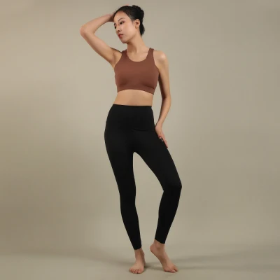 Customized Athletic Wear Seamless Gym Clothing for Women Workout 2PCS Sports Bra Yoga Set